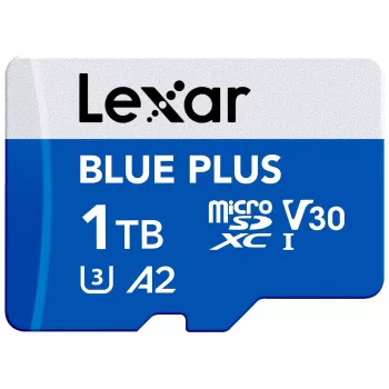 Karta pamięci microSD 1TB C10 A2 U3 V30 170MB/s Blue Plus