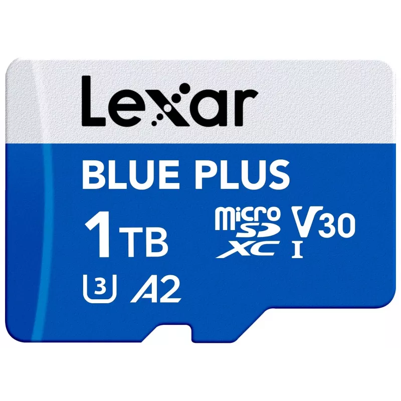 Karta pamięci microSD 1TB C10 A2 U3 V30 170MB/s Blue Plus