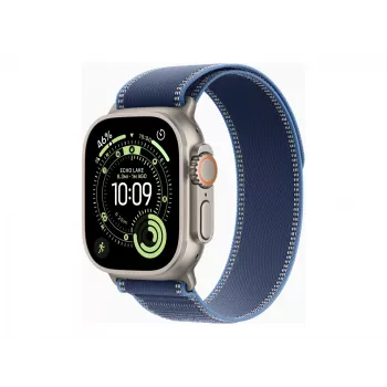 Apple Watch Ultra 3 GPS + Cellular 49mm Natural Titanium Case z pętlą Trail Loop Blue/Bright Blue - M/L | Apple