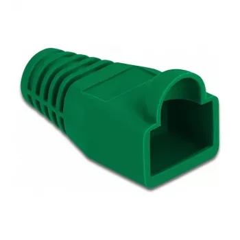 Odciążenie przewodu dla wtyku RJ45 DeLOCK 86726 zielone 20 sztuk