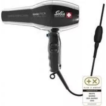 Suszarka do włosów Solis Swiss Perfection 360 Ionic Pro czarna — model SO302