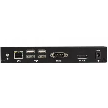 Czarnybox Kvm Extender Catx - 4K SH DP USB 2.0 Serial Audio Local Video