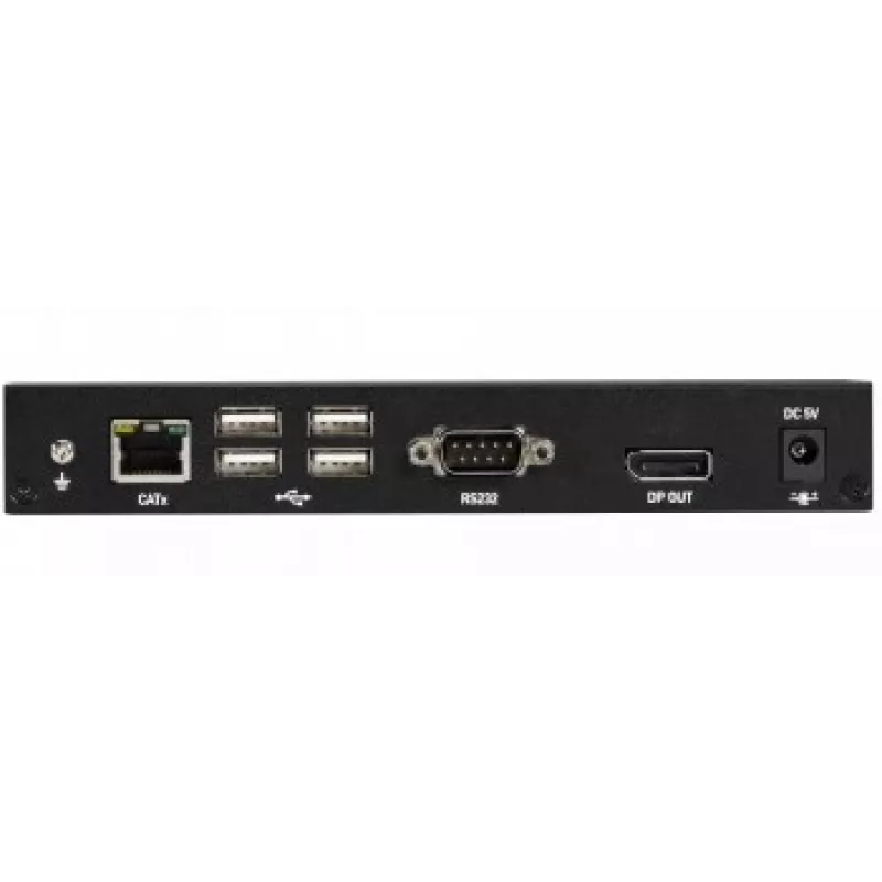 Czarnybox Kvm Extender Catx - 4K SH DP USB 2.0 Serial Audio Local Video