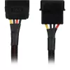 Kabel zasilający SATA Sharkoon 15 cm — przejściówka do połączeń zasilania SATA