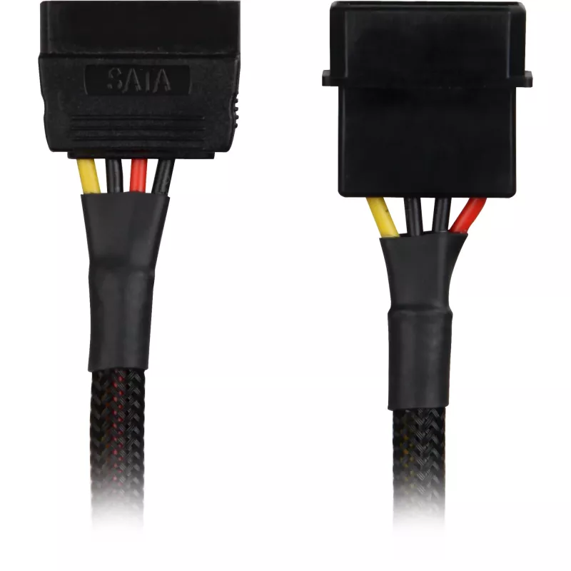 Kabel zasilający SATA Sharkoon 15 cm — przejściówka do połączeń zasilania SATA