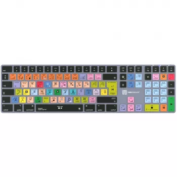 klawiatura LogicKeyboard Apple Logic Pro X2 Titan DE Mac — LKB-LOGXP2-TM-DE, układ niemiecki