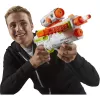 Pistolet Zabawkowy HASBRO Nerf BattleScout ICS-10 FFP B1756F030 – pistolet na piankowe strzałki, pojedynczy strzał, szyna taktyczna