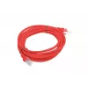 PATCHCORD Cat.6 UTP 3M Czerwony FLUKE PASSED LANBERG 10-SZT.