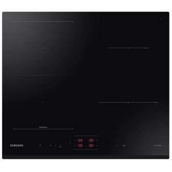 Płyta do zabudowy Samsung NZ64B5045GK/U2, indukcyjna, 4 strefy gotowania, Flex Zone, SmartThings Cooking, automatyczna łączność, 60 cm, czarna