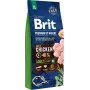 Brit Premium by Nature Adult XL sucha karma dla dorosłych psów 15 kg — kurczak i łosoś, 28% białka, 16% tłuszczu