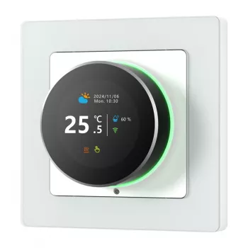 Inteligentny termostat Avatto WT20R-WH-3A-W WiFi — kontroler temperatury pokojowej z Wi‑Fi i trybami oszczędzania energii