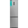 Lodówko-zamrażarka Gorenje NRB620E61X4WFE, wolnostojąca, stal nierdzewna, pojemność całkowita 413 l, zamrażarka dolna 130 l, NoFrost, wyświetlacz LED