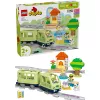 Zestaw kolejowy LEGO DUPLO Interaktywna Kolej Przygód 10427, 57 elementów, 2 figurki DUPLO, dla dzieci od 2 lat