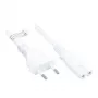 Euro-Netzkabel Euro-Stecker Typ C (gerade) an C7/Euro 8 Buchse (gerade), weiß, 0,75 mm², 2,5 m, Good Connections® (P0370-W025)