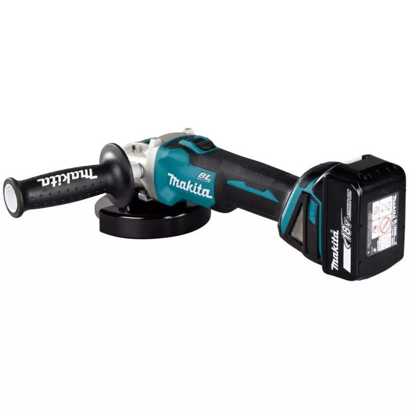 Bezprzewodowa szlifierka kątowa X-LOCK DGA521ZX1, 18 V (niebiesko-czarna, bez akumulatora i ładowarki)