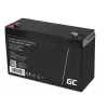 Akumulator AGM zielony Cell 6V 12Ah, 94×151×50 mm, 1,65 kg