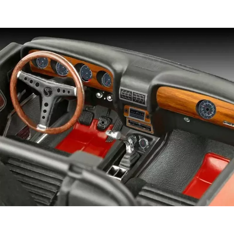 Model plastikowy 70 Shelby Mustang GT500 1/25