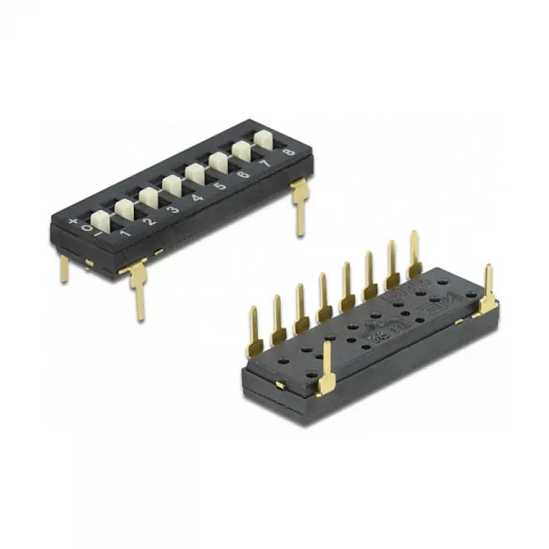 Przełącznik DIP DeLOCK 66306 – akcesorium do płytek drukowanych (PCB)