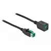 Przedłużacz USB z zasilaniem DeLOCK 85980 12 V 1 m