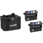 Lampa punktowa EUROLITE AKKU MBT-3 MK2 zasilana bateriami — przenośny reflektor LED, ładowalny