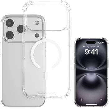 Border Case 4smarts Ibiza do Apple iPhone 17 Pro Max 17,5 cm Przezroczysty