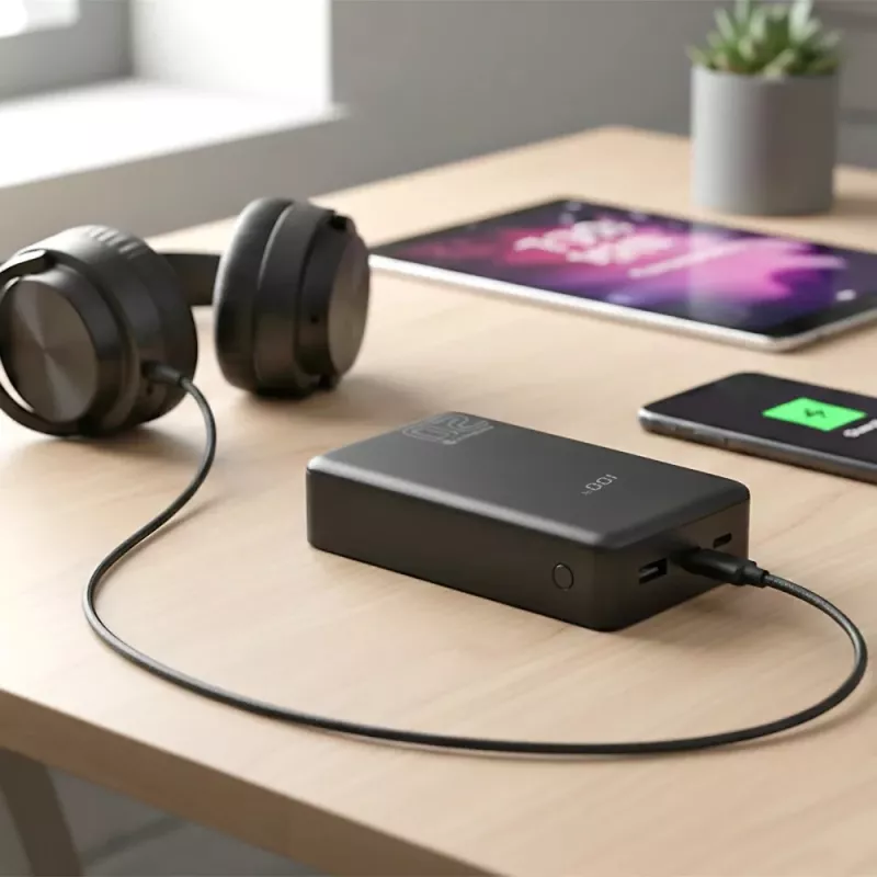 Powerbank everActive EB-22QB 20 000 mAh, 2× USB-C 20 W, Quick Charge 4.0
