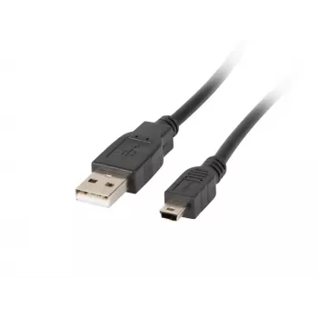 Kabel USB 2.0 mini AM-BM5P 1,8 m czarny