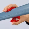 KNIPEX ręczny obcinak do rur z PVC i tulei uszczelniających