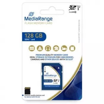 Karta pamięci MediaRange 128 GB SDXC UHS-I Class 10 MR969