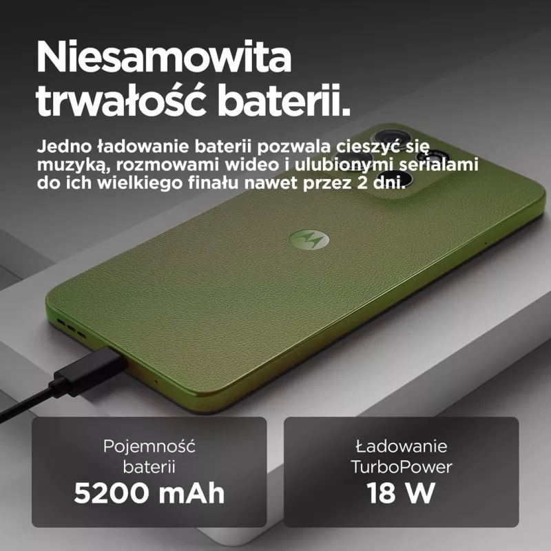 Motorola moto g15 17,1 cm (6,72 cala) Dual SIM Android 15 4G USB Type-C 8 GB 128 GB 5200 mAh zielony