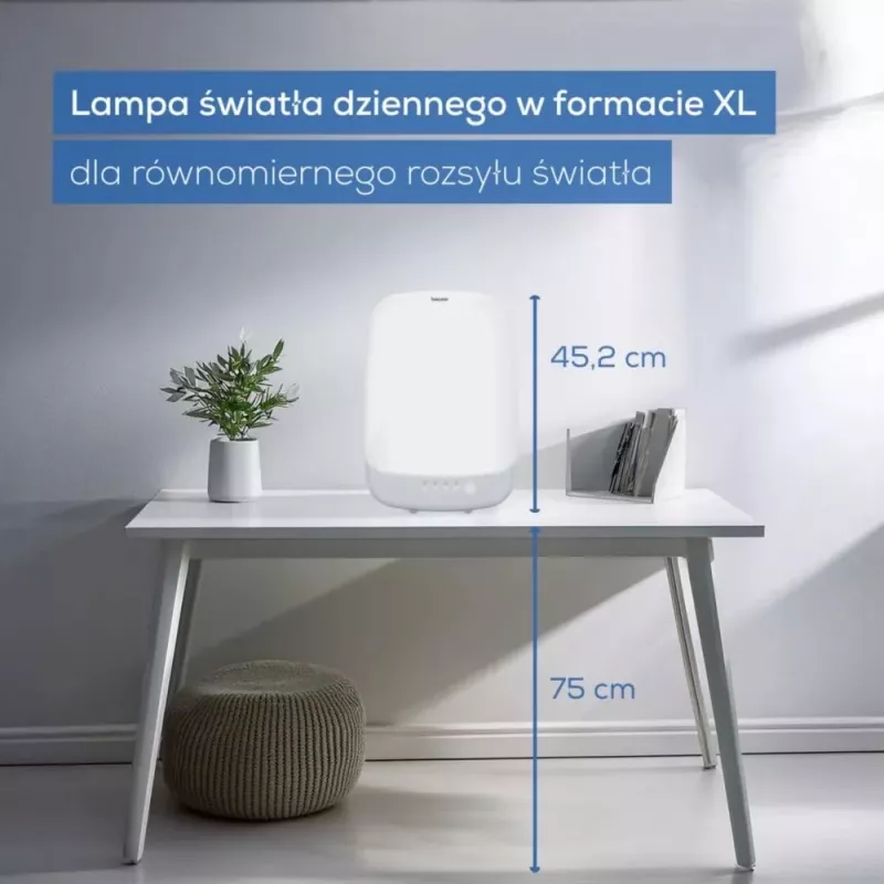 Lampa światła dziennego Beurer TL85 10000 luksów regulowana jasność, model 608.42