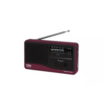 Przenośne radio Eltra Asia Czarny — model kompaktowy odbiornik AM/FM