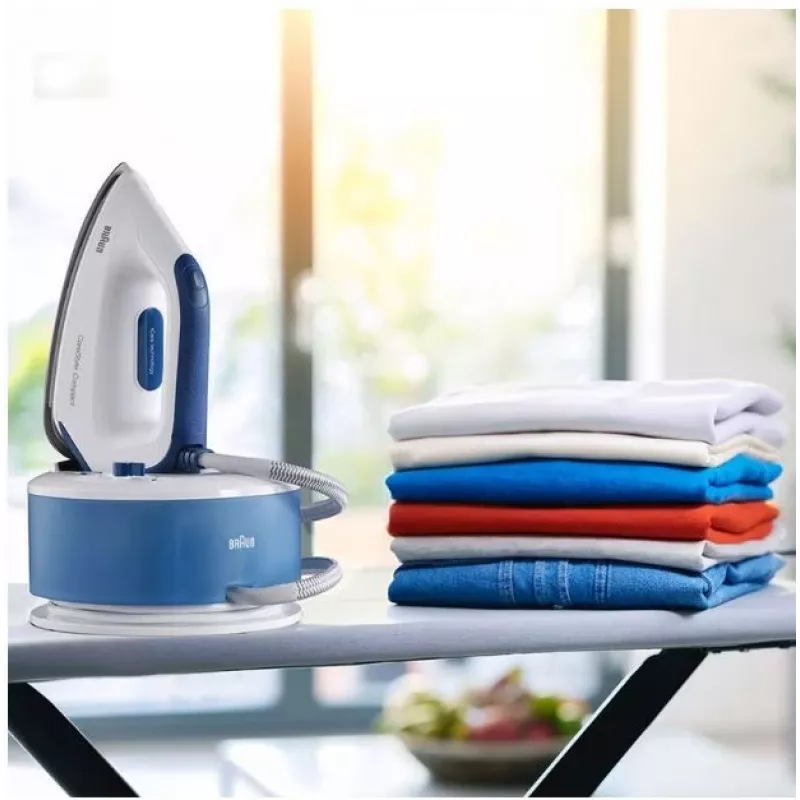 Braun CareStyle Compact IS 2143 BL 2400 W 1.5 L stopa EloxalPlus niebieski, biały
