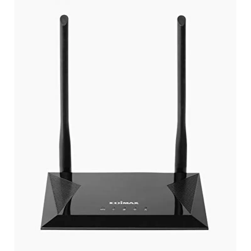 Router bezprzewodowy Edimax N300 Fast Ethernet Single-band (2,4 GHz) Czarny
