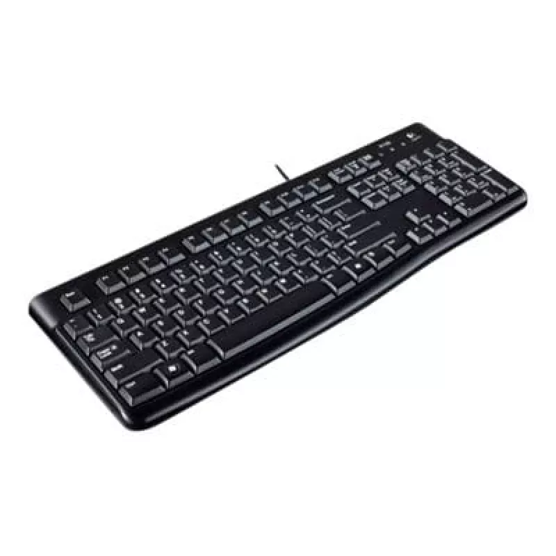 Zestaw Desktop MK120, przewodowy, USB, QWERTZ, czarny, mysz w zestawie