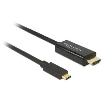 adapter kablowya wideo DeLOCK 85260 USB Typ-C HDMI 3 m Czarny