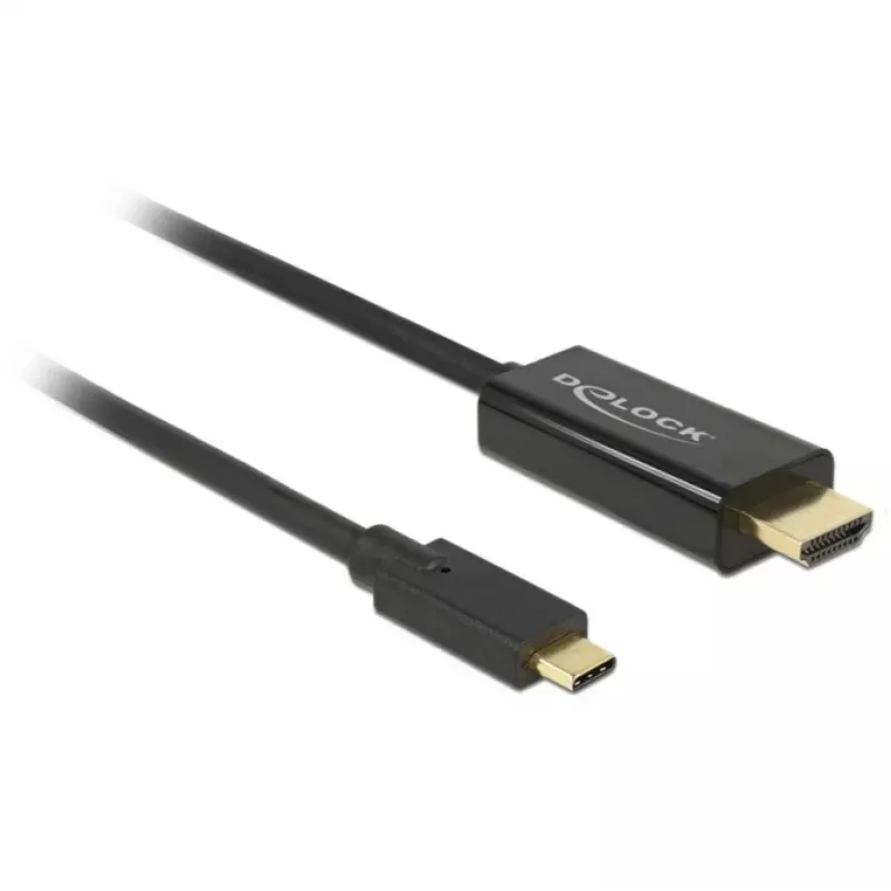 adapter kablowya wideo DeLOCK 85260 USB Typ-C HDMI 3 m Czarny