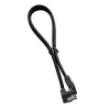 CableMod ModMesh kabel SATA 3 pod kątem prostym 30 cm - czarny