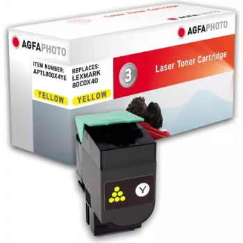 Toner AgfaPhoto APTL800X4YE żółty — wydajność 4000 stron, 1 sztuka