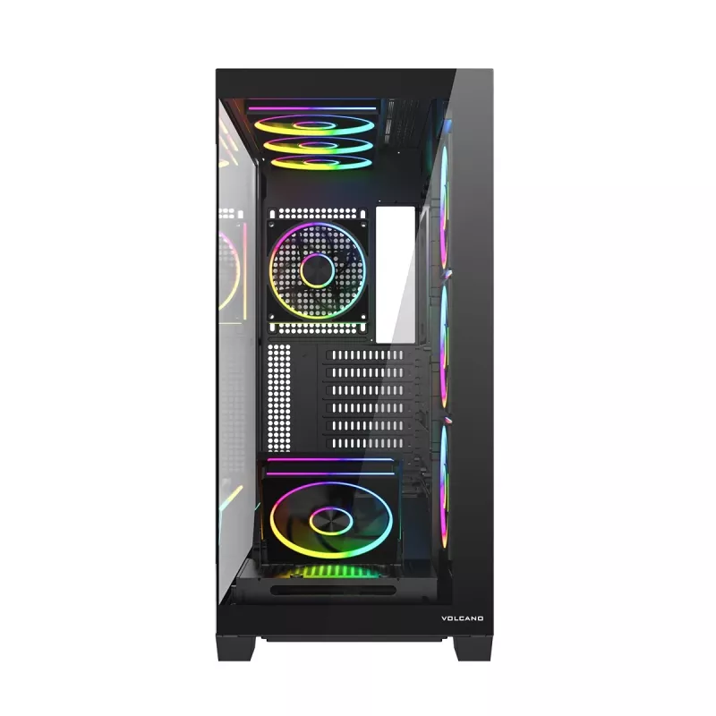 Modecom Volcano Stellar Plus ARGB Midi 8F Black