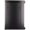 Szafa rack naścienna Extralink Rackmount cabinet 12U 600x600 Czarna