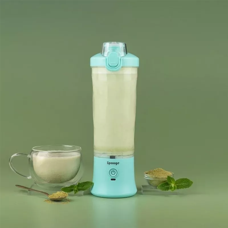 Sponge bezprzewodowy blender kubkowy 0,6 l turkusowy
