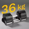 Regulowany hantel żeliwny Rebel Active 36 kg, automatyczne stopniowanie co 2 kg