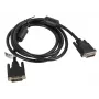 Kabel DVI Lanberg CA-DVID-10CC-0018-BK 1.8 m Czarny