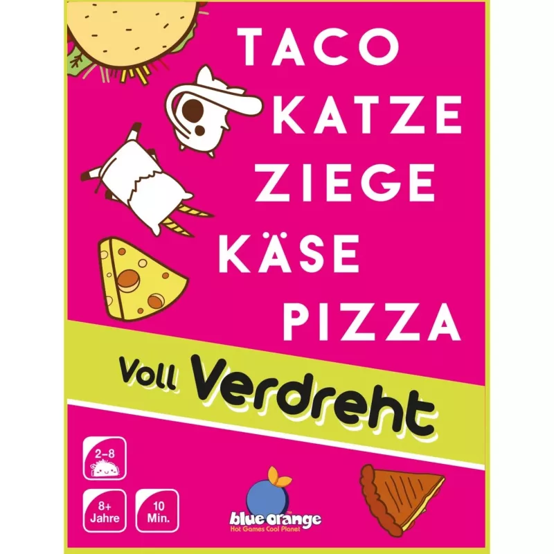 Taco Cat Goat Cheese Pizza: Voll verdreht, Gra karciana