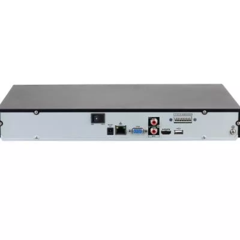 Sieciowy rejestrator wideo Dahua NVR4208-4KS3 — 8ch PoE, 4K 3840x2160, 2×SATA, H.265, 8×1Gb RJ-45
