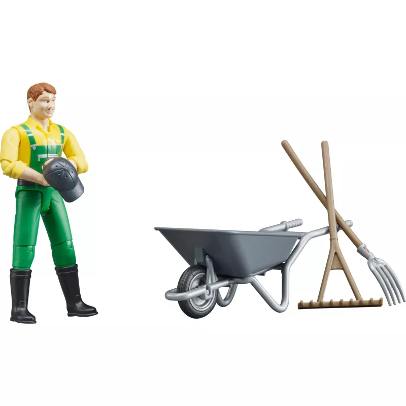 Figurenset Landwirt mit Zubehör, Spielfigur