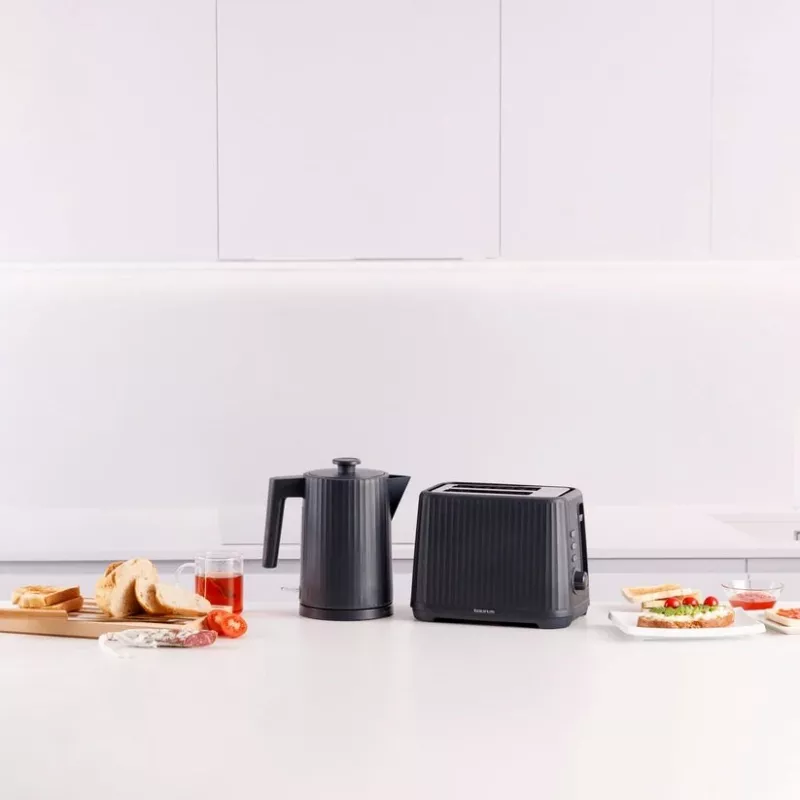 Taurus Jonic Toast toster 2 kromki 1150 W Czarny