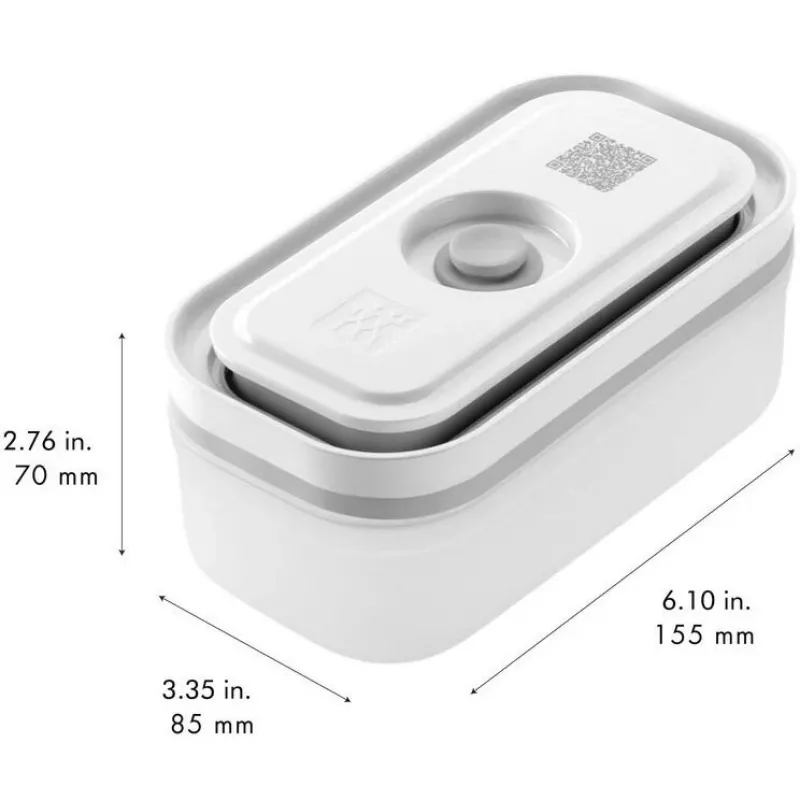 Zwilling Fresh & Save prostokątny pojemnik do przechowywania żywności, 0,4 L