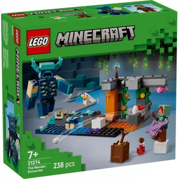 LEGO MINECRAFT 21274 Spotkanie ze strażnikiem